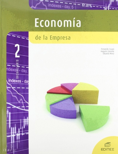 [9788497715195] Economía de la empresa 2º Bachillerato