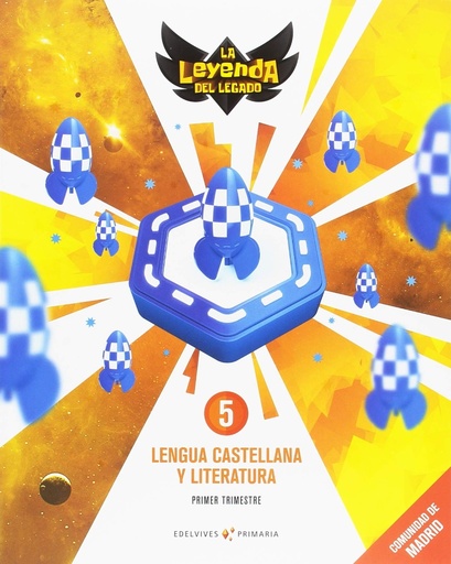 [9788414014356] Proyecto: La leyenda del Legado. Lengua castellana y Literatura 5. Comunidad de Madrid. Trimestres