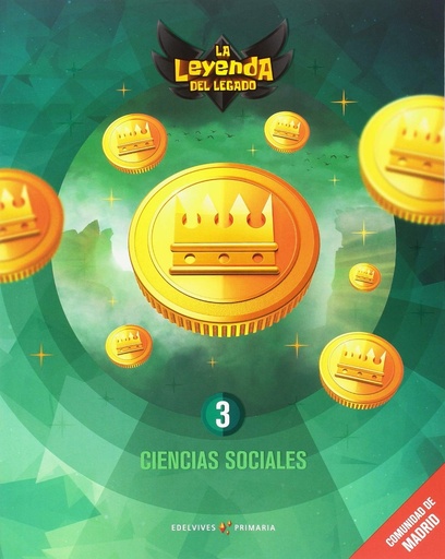 [9788414014301] Proyecto: La leyenda del Legado. Ciencias sociales 3 : Comunidad de Madrid