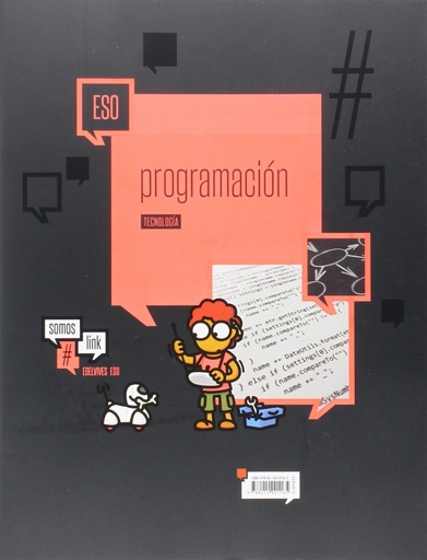 [9788414001165] Tecnologia 8 ESO - Programación (SomosLink)