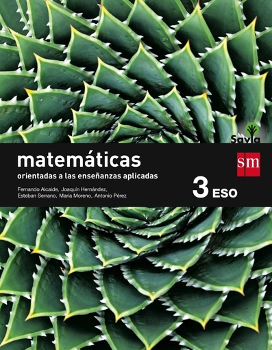 [9788467576214] Matemáticas orientadas a las ciencias aplicadas. 3 ESO. Savia