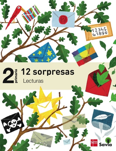 [9788467579130] Lecturas: 12 sorpresas. 2 Primaria. Savia