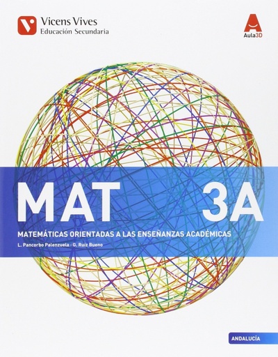 [9788468239255] MATEMATICAS ACADEMICAS 3º ANDALUCIA (AULA 3D)