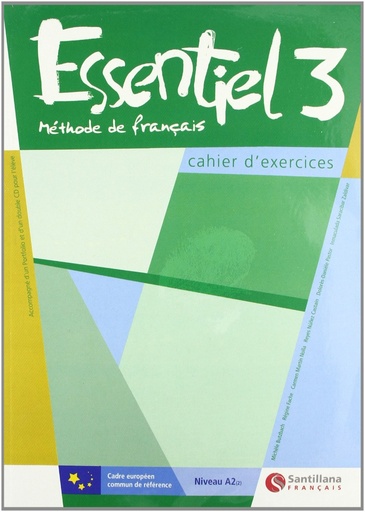 [9788496597167] Essentiel méthode de français, niveau A-2, 3 ESO. Cahier d'exercices