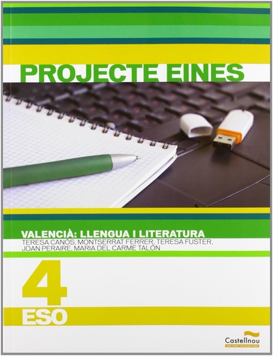 [9788483452523] Valencià. Llengua I Literatura 4. Projecte Eines