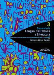 [9788466710337] Lengua y Literatura, 3º ESO ANAYA EDUCACION