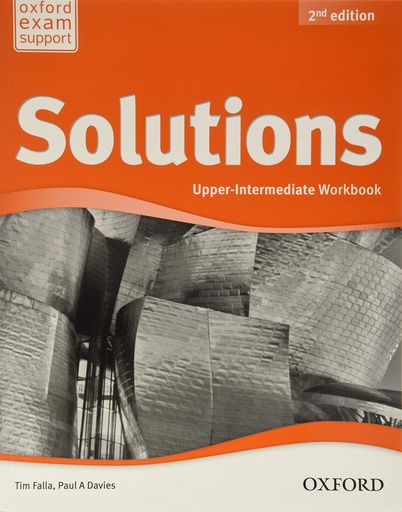 [9780190534660] Solutions 2nd edition Upper-Intermediate. Workbook and Audio CD Pack 2019