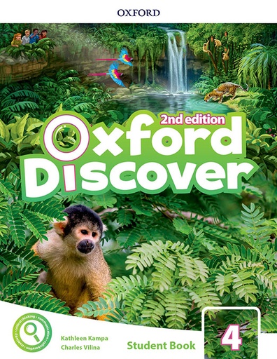 [9780194053969] Oxford Discover 4. Class Book with App Pack 2nd Edition