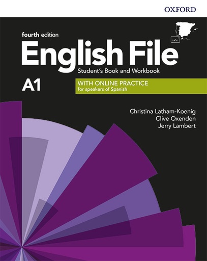 [9780194057950] English File 4th Edition A1. Student's Book and Workbook with Key Pack