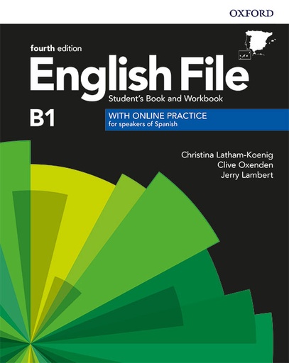 [9780194058063] English File 4th Edition B1. Student's Book and Workbook with Key Pack