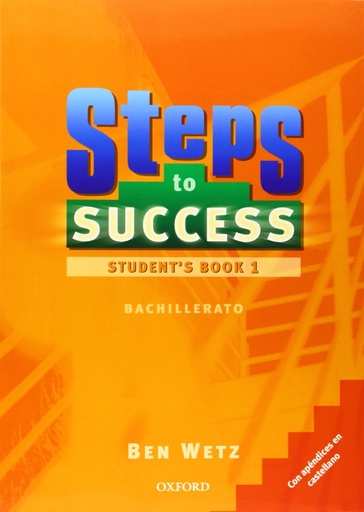 [9780194310253] Steps to Success 1: Student's Book Monolingual