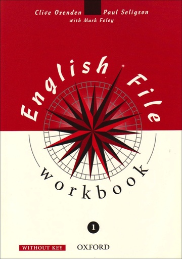 [9780194368605] ENGLISH FILE 1 WORKBOOK