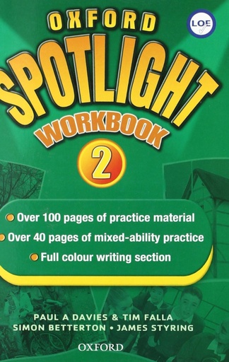 [9780194399104] OXFORD SPORTLIGHT 2: ENHANCED WORKBOOK (SPANISH)