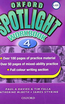 [9780194399128] Oxford Spotlight 4 Workbook