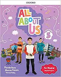 [9780194564625] All About Us for Madrid 5. Class Book . Edición Madrid