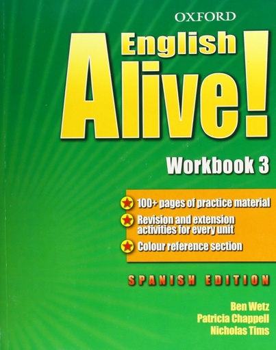 [9780194710183] English Alive! 3: Workbook (Spanish)