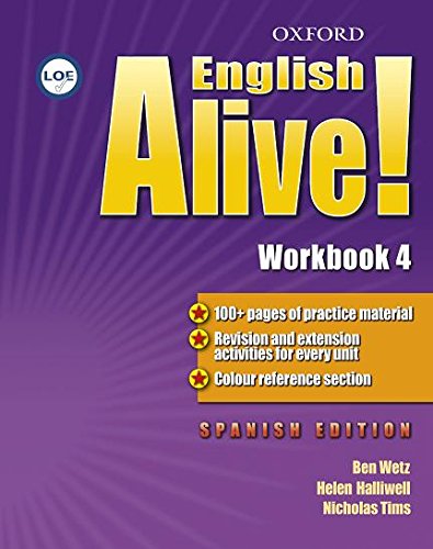 [9780194710244] English Alive! 4: Workbook