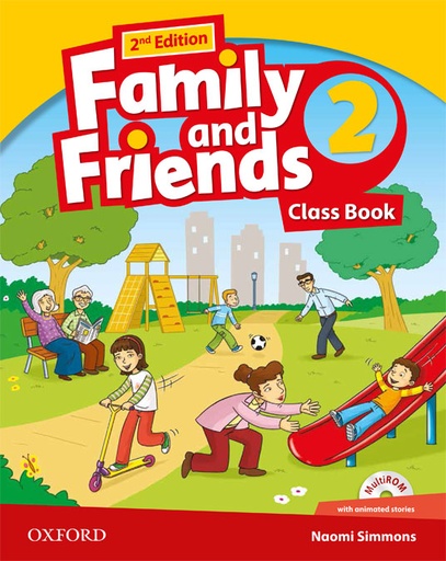 [9780194811255] Family and Friends 2nd Edition 2. Class Book Pack