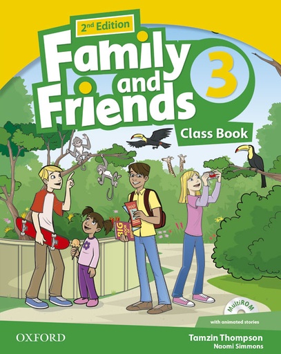 [9780194811361] Family and Friends 2nd Edition 3. Class Book Pack