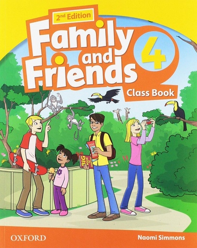 [9780194811439] Family and Friends 2nd Edition 4. Class Book Pack. Revised Edition Family & Friends Second Edition