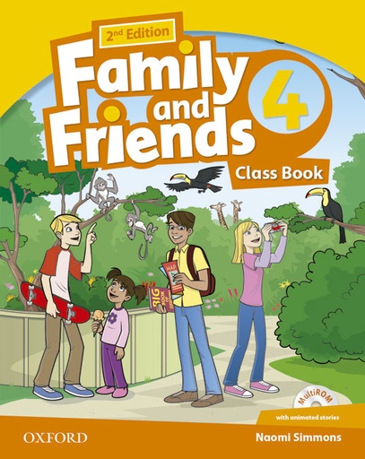 [9780194811477] Family and Friends 2nd Edition 4. Class Book Pack