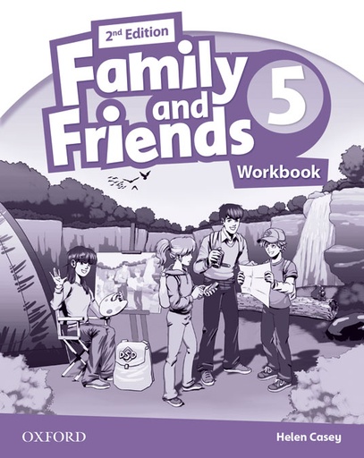 [9780194811552] Family and Friends 2nd Edition 5. Activity Book