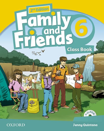 [9780194811699] Family and Friends 2nd Edition 6. Class Book Pack