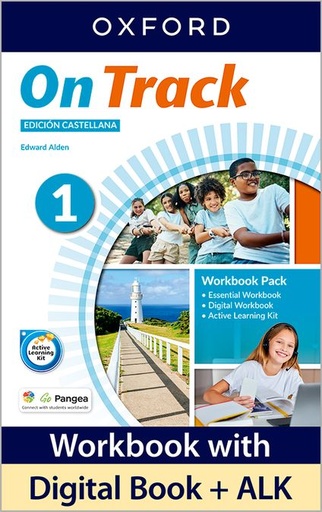 [9780194860055] On Track 1 Workbook + Active Learning Kit (Castellano)