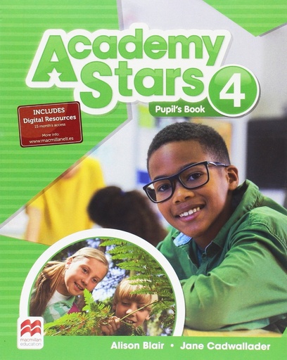 [9780230490116] Academy Stars Level 4 Pupil's Book Pack
