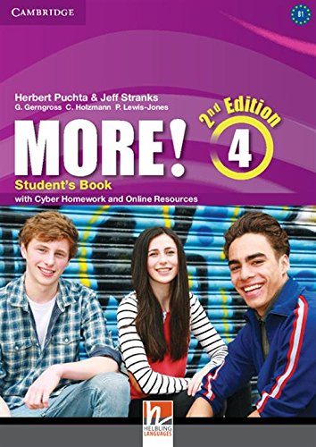 [9781107640511] More! Level 4 Student's Book with Cyber Homework and Online Resources 2nd Edition