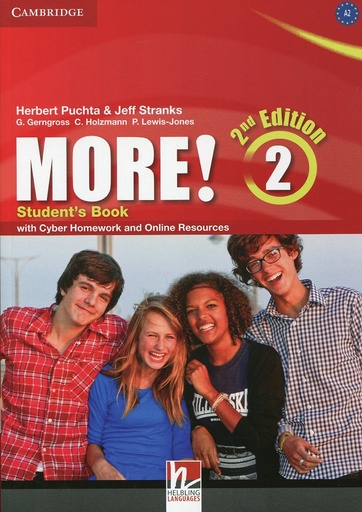 [9781107694781] More! Level 2 Student's Book with Cyber Homework and Online Resources 2nd Edition
