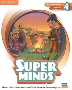 [9781108902854] Super Minds Level 4 Workbook with Super Practice Book and Digital Pack British English