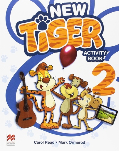 [9781380009036] NEW TIGER 2 Activity Book (Inglés)