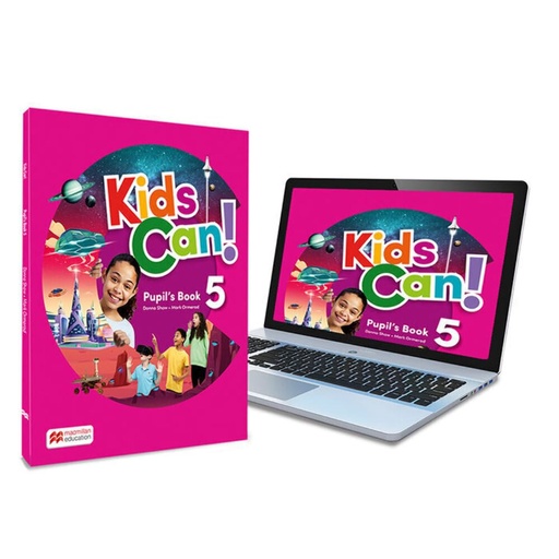 [9781380072887] KIDS CAN! 5 Pupil's Book: libro de texto de inglés impreso