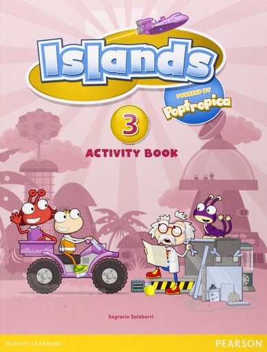 [9781408290255] Islands Level 3 Activity Book plus pin code