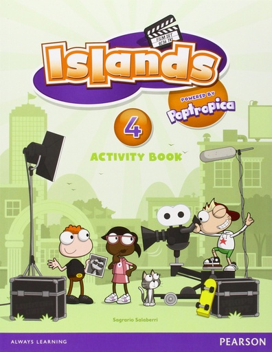 [9781408290422] Islands Level 4 Activity Book Powered by Poptropica