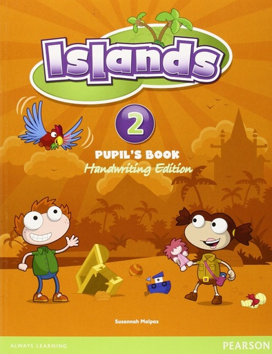 [9781447903086] Islands handwriting Level 2 Pupil's Book plus pin code