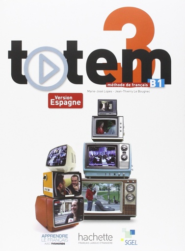 [9782014015652] Sgel - Totem 3 - Livre Eleve + DVD-ROM