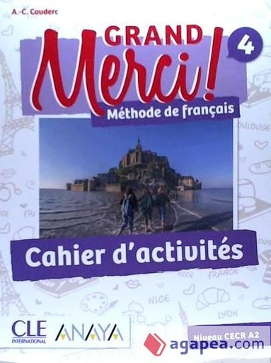 [9782090357448] Grand Merci! 4. Cahier d'activités Andalousie