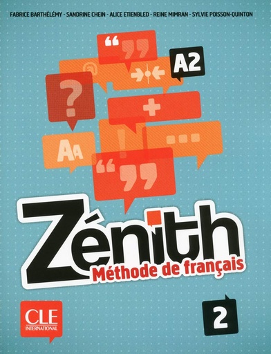 [9782090386110] Zénith. Méthode De Français - Volumen 2