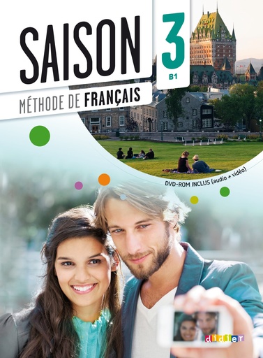 [9782278080434] Saison. Méthode de français. Niveaux B1. Livre eleve. Per le Scuole superiori.