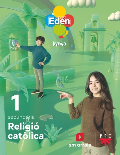[9788411201155] Religió catòlica. 1 ESO Edén. Revola (Valenciano)