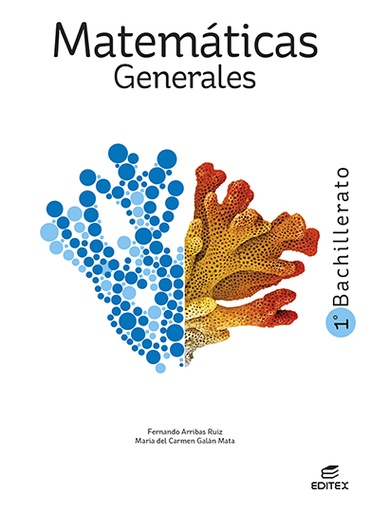 [9788411344906] Matemáticas Generales 1º Bachillerato