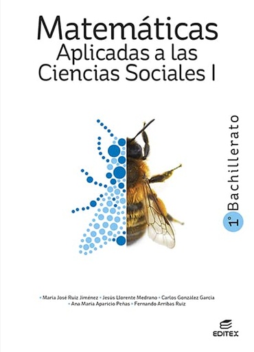 [9788413218397] Matemáticas aplicadas a las Ciencias Sociales I 1º Bachillerato