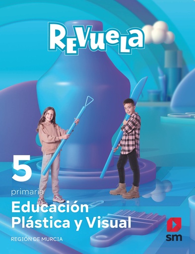[9788413925646] Educación Plástica y Visual. 5 Primaria. Revuela. Región de Murcia