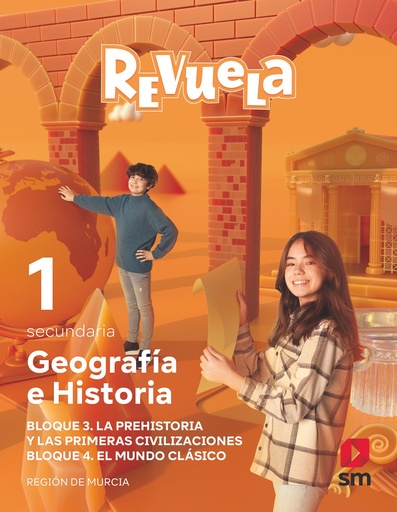 [9788413928012] Geografía e Historia. 1 Secundaria. Revuela. Región de Murcia