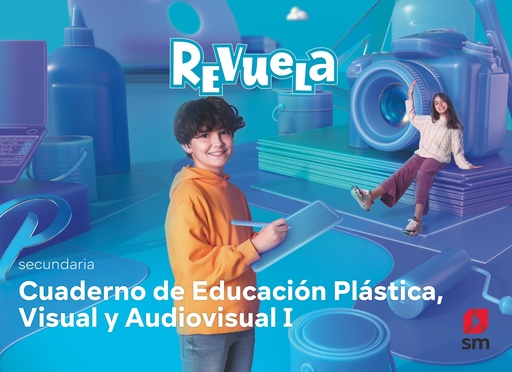 [9788413928555] Plástica.1 Secundaria. Cuaderno. Revuela