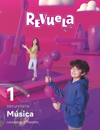 Música. 1 Secundaria. Revuela. Comunidad de Madrid 