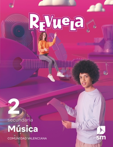 [9788413928678] Música. 2 Secundaria. Revuela. Comunidad Valenciana