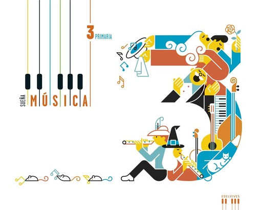 [9788414007310] Música 3º Primaria . Sueña música (Libro + cuaderno)